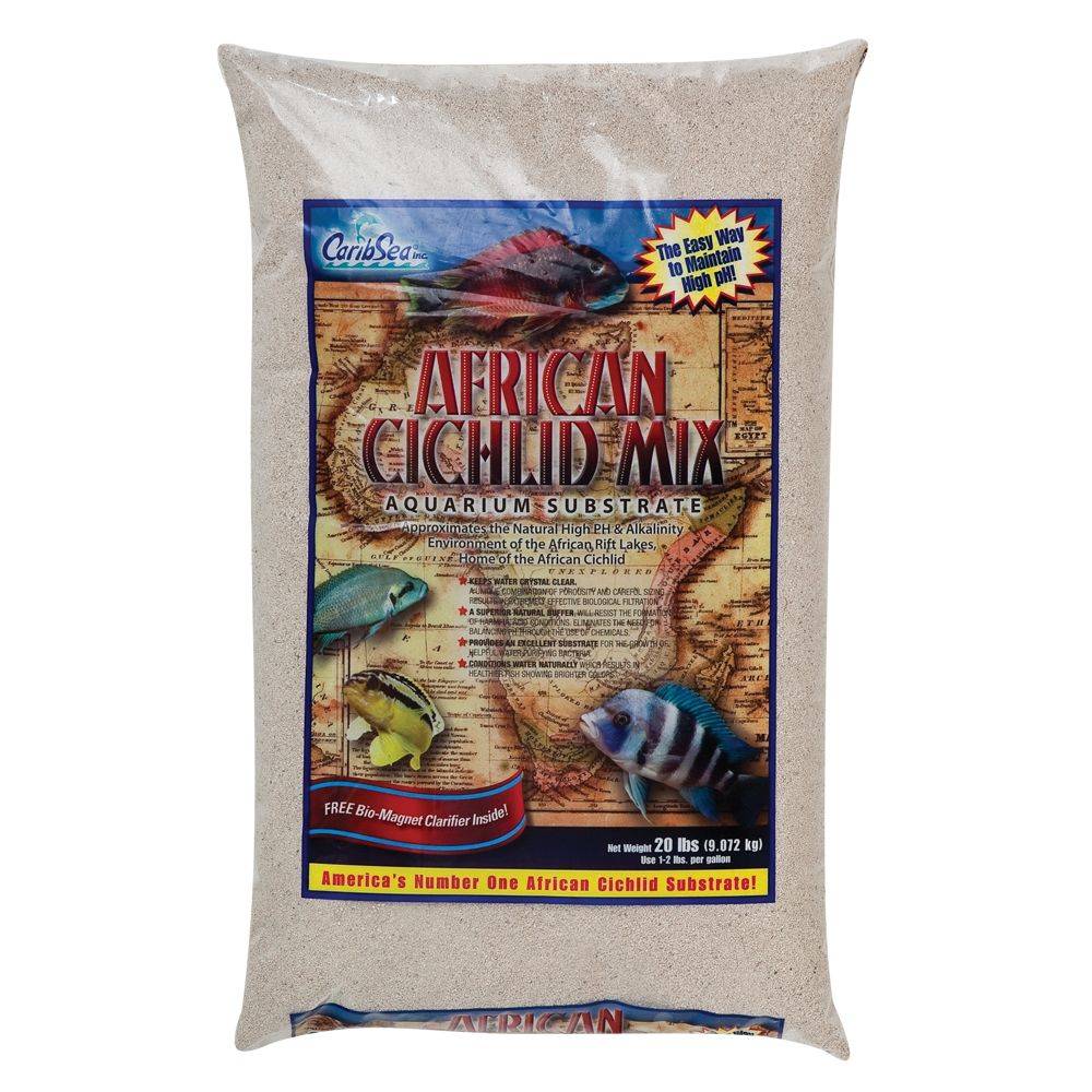 Carib African Cichlid Mix Aquarium Substrate (20 lbs)