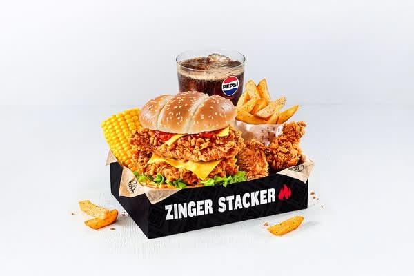 Zinger Stacker Box Meal 🔥