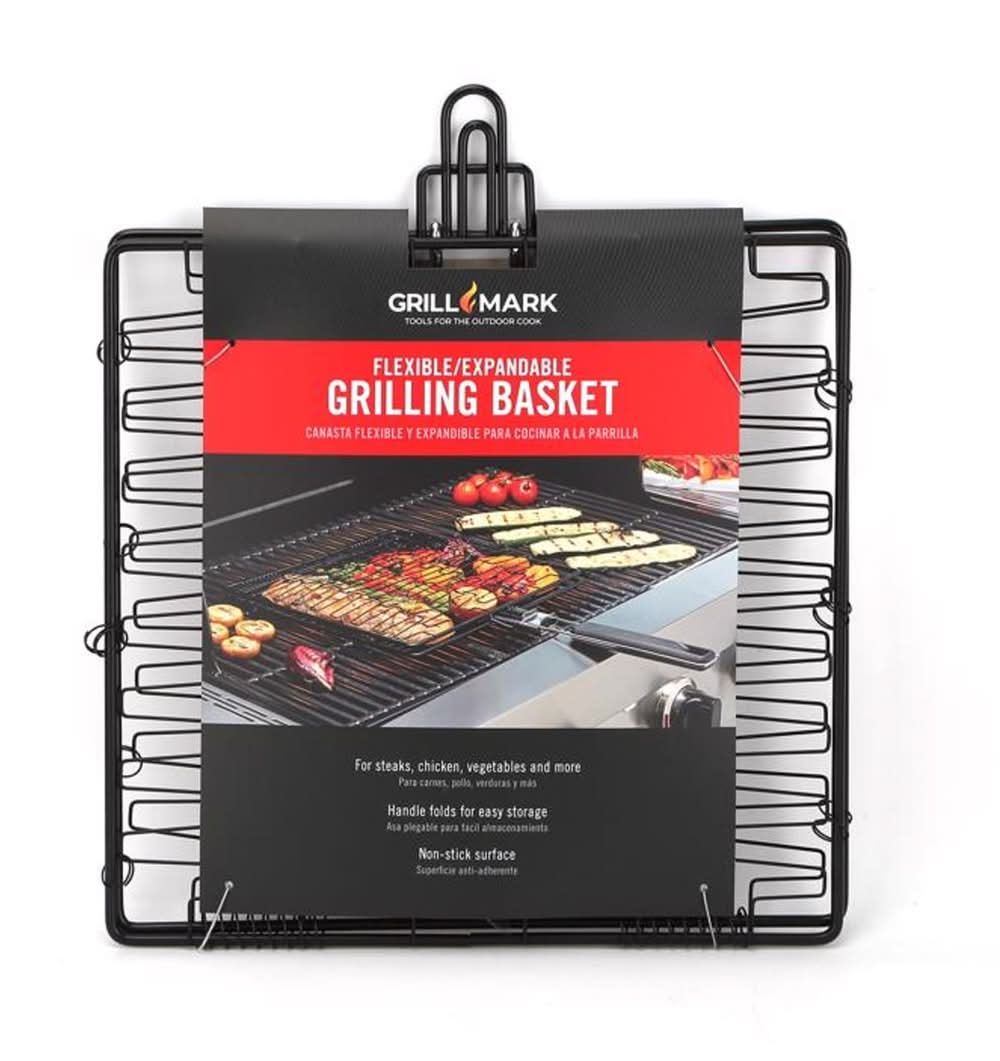 Grill Mark Steel Grill Basket 13 In. L X 12 In. W 1 Pk