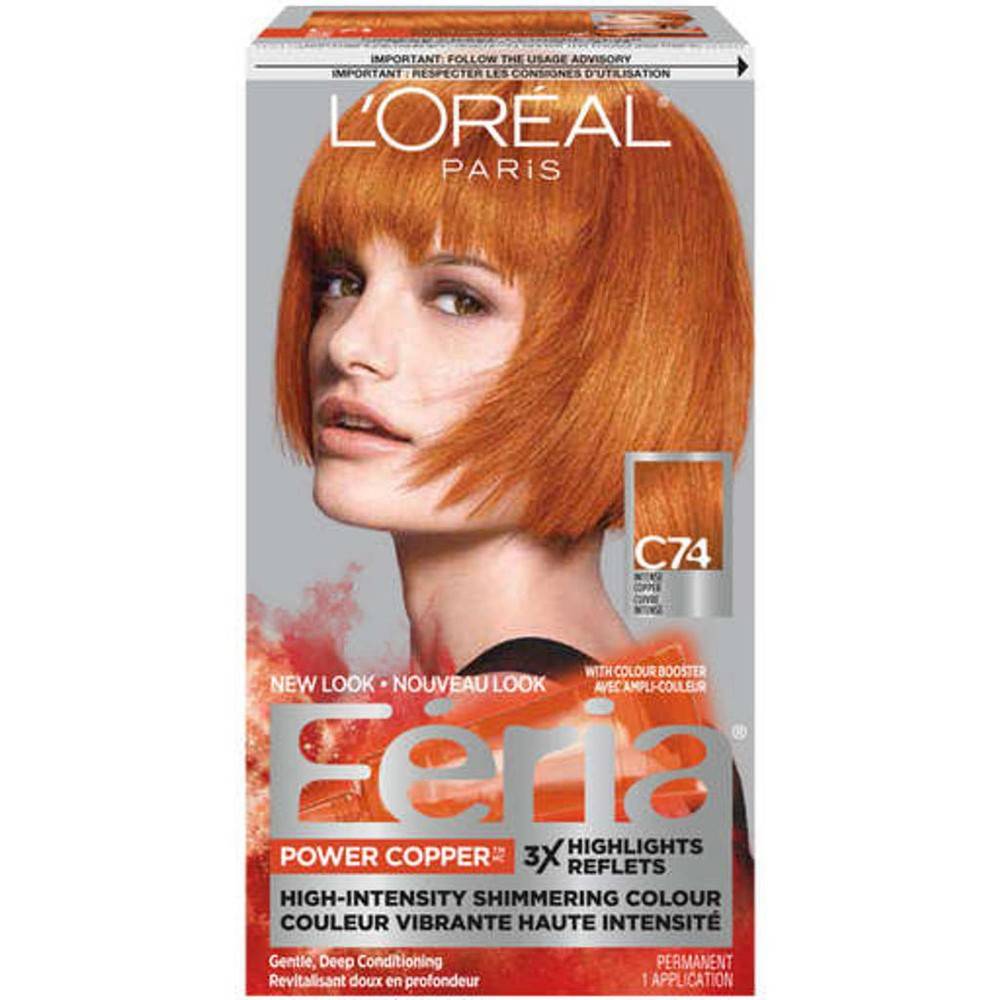 Feria féria - coloration (1 unité, power copper) - high intensity colour, power copper c74 (1 ea)