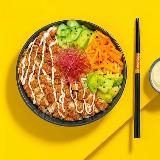 CROUSTY BOWL HEALTHY🍗🥗