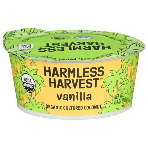 Harmless Harvest Organic Vanilla Dairy-Free Coconut Yogurt Alternative