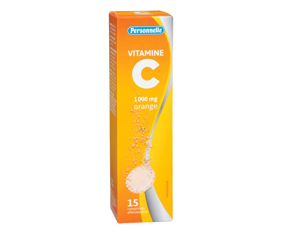 Personnelle vitamine c, comprimés effervescents (15 unités, orange) - vitamin c, effervescent tablets (15 units, orange)