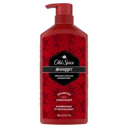 Old spice shampooing et revitalisant 2en1, swagger (650ml) - swagger 2in1 shampoo and conditioner for men (650 ml)