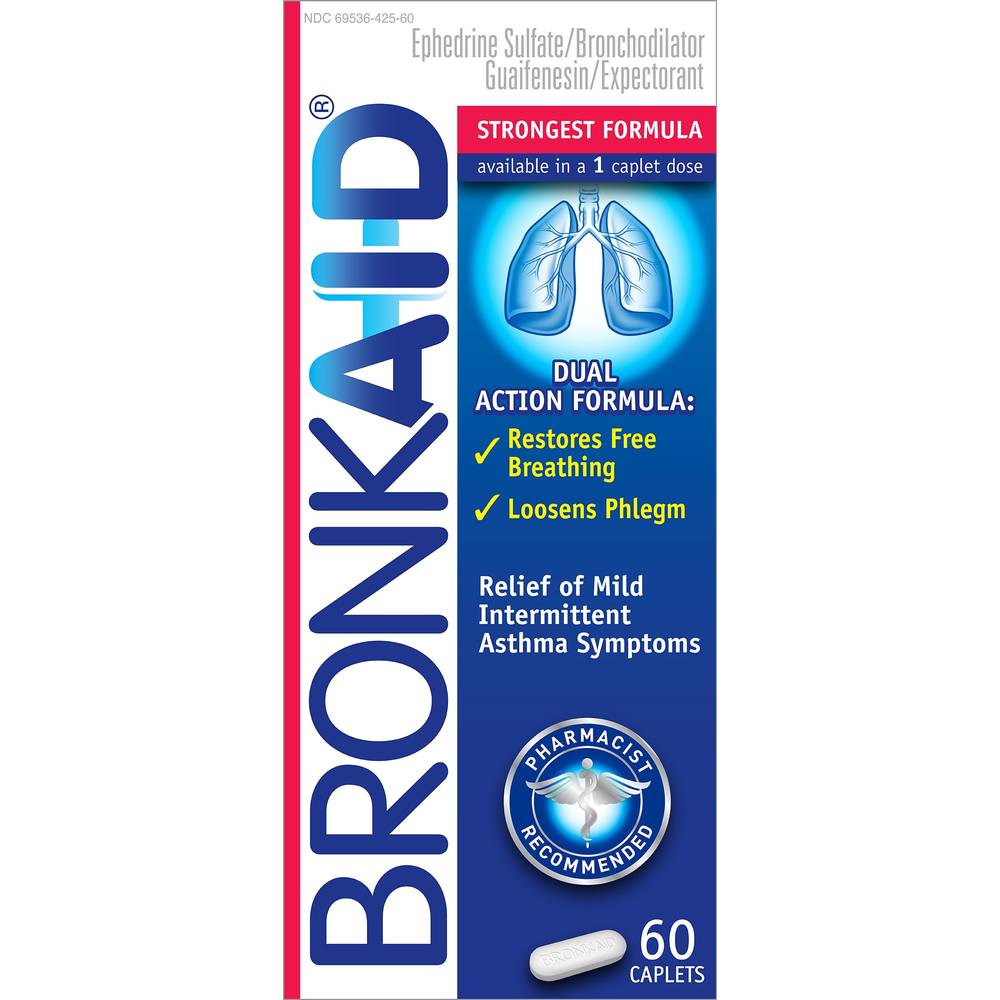 Bronkaid Max Bronchodilator Caplets