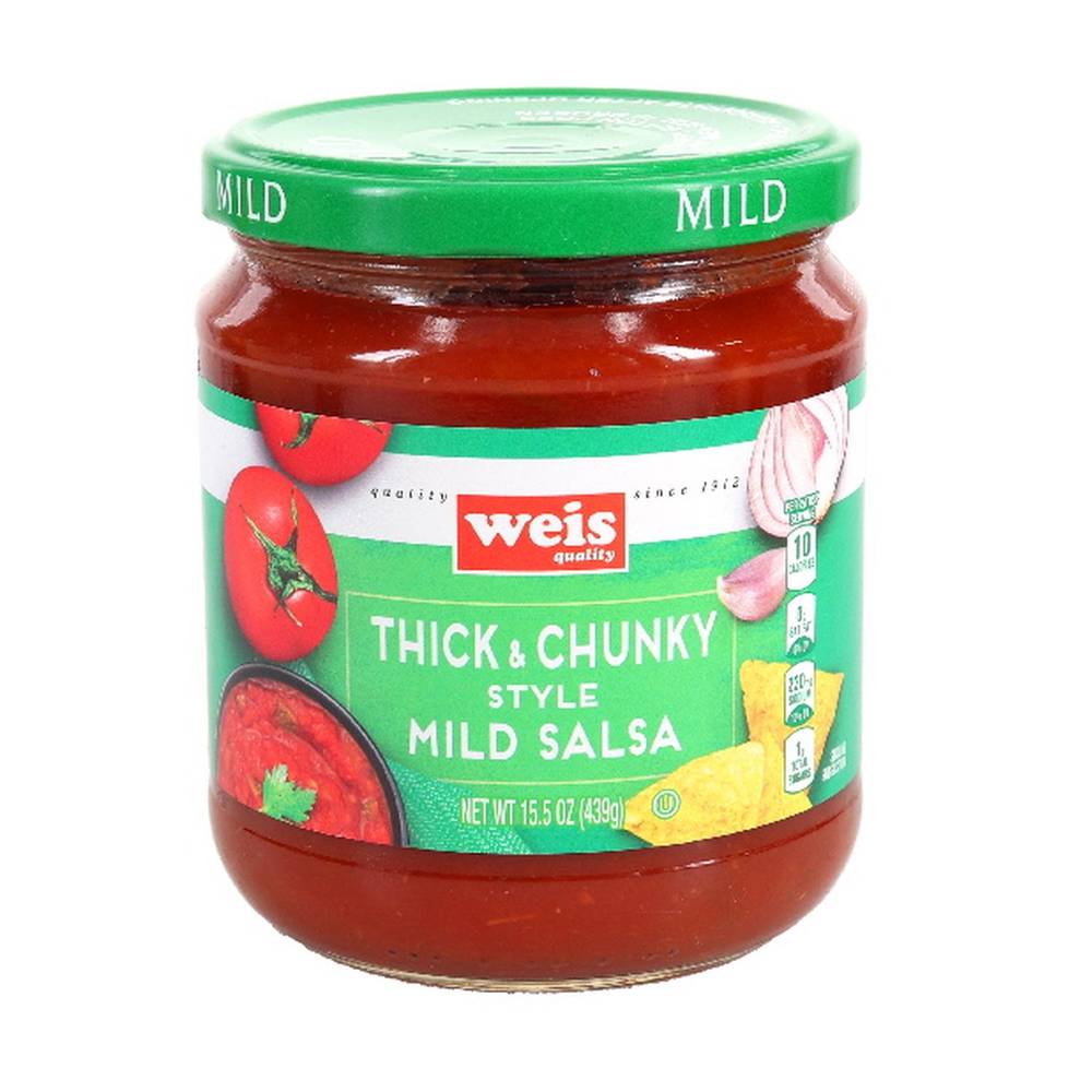 Weis Thick & Chunky Salsa Mild (15.5 oz)