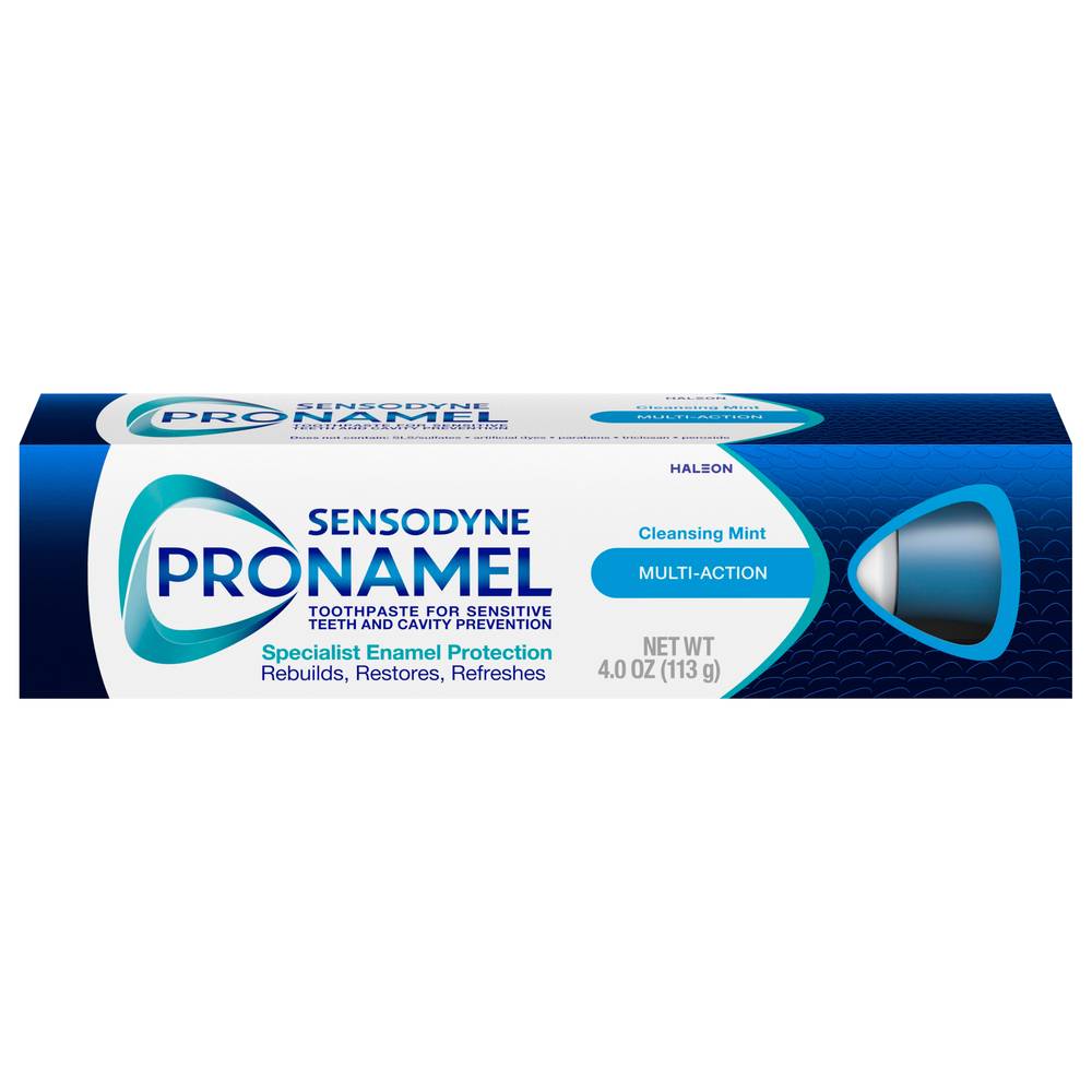 Sensodyne Pronamel Multi-Action Toothpaste Cleansing Mint (4 oz)