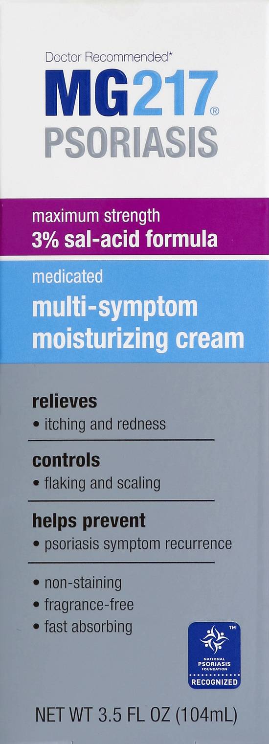 Mg217 3% Sal-Acid Multi-Symptom Moisturizing Cream (3.5 fl oz)