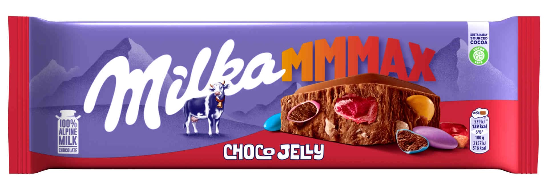 Tablete de Chocolate com Drageias Milka (emb. 250 gr)