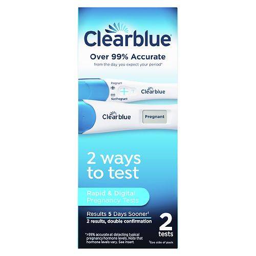 Clearblue Pregnancy Test Combo Pack - 2.0 ea
