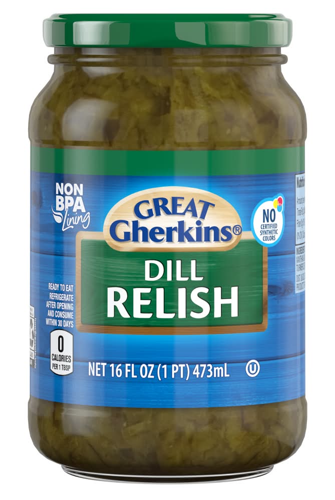 Great Gherkins Dill Relish (16 fl oz)