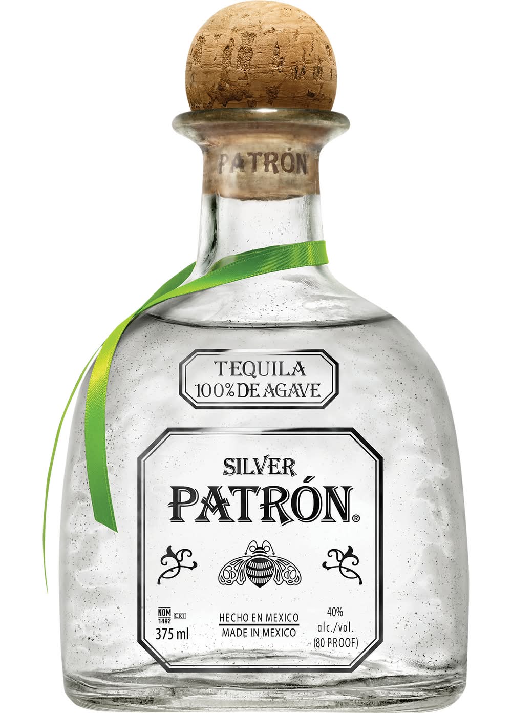 PATRÓN 100% De Agave Silver Tequila (375 ml)