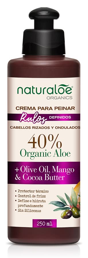 Crema de Peinar Naturaloe Rulos 250Ml