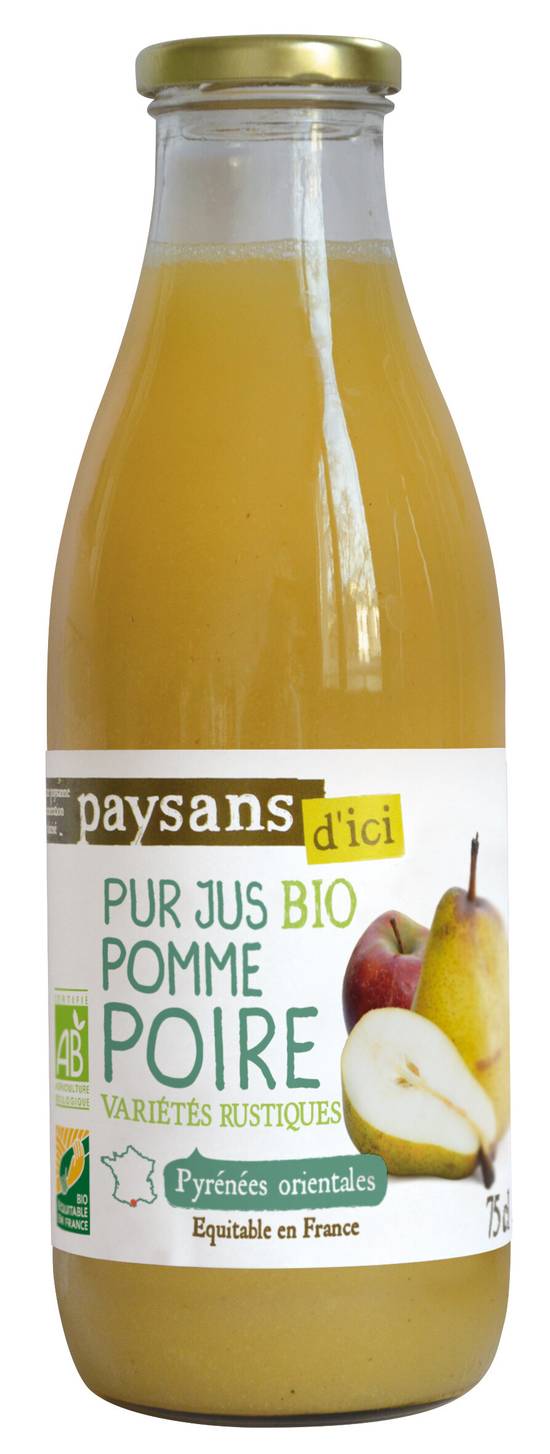 Pur jus de Pomme - Paysans d'ici