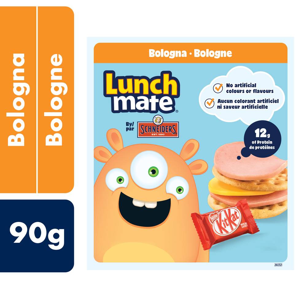 Lunch Mate Bologna Ready To Eat Lunch Kit