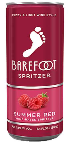 Barefoot Wine Refresh Summer Red Wine Spritzer (4 x 250 ml)
