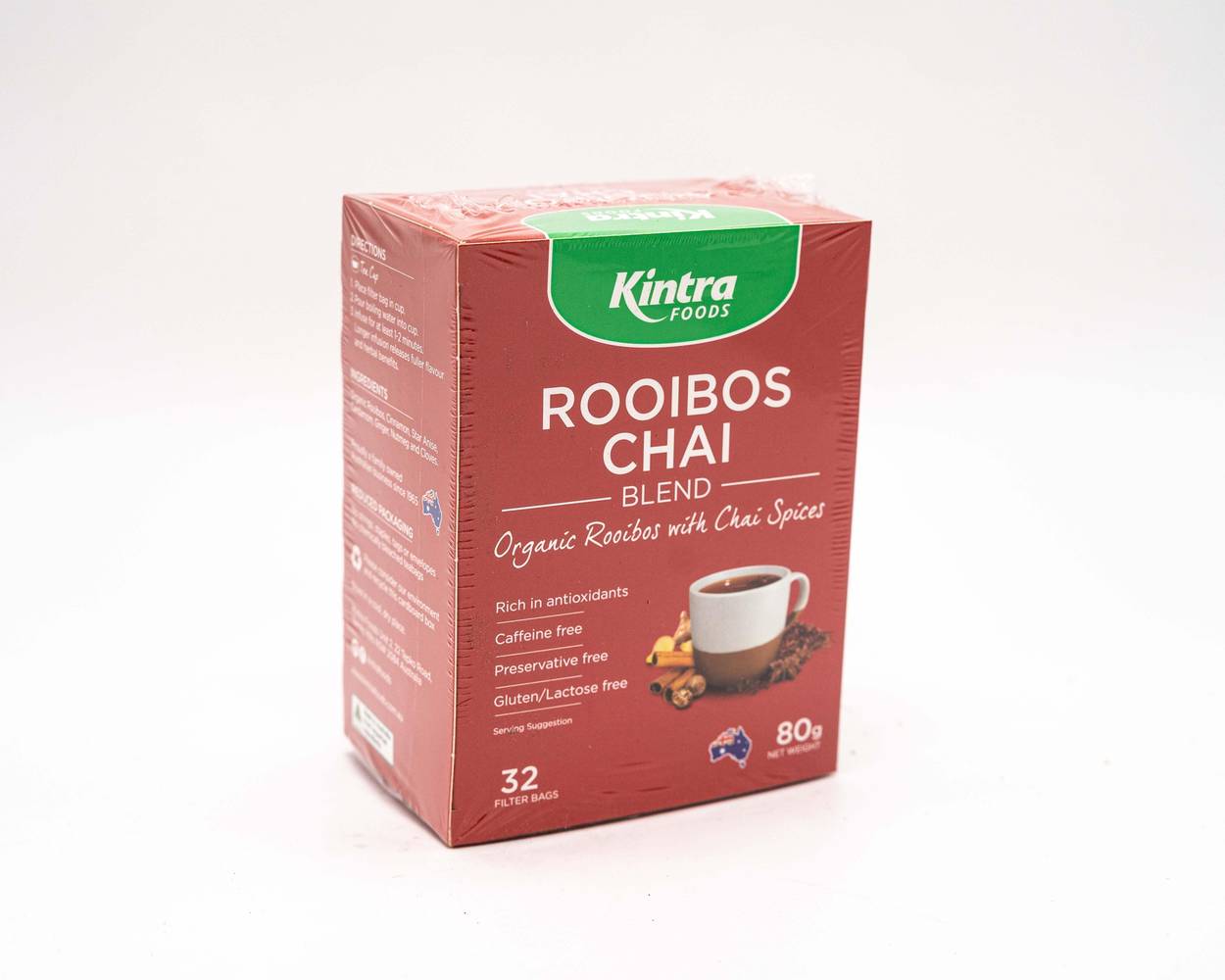 Kintra Foods Rooibos Chai Tea Bags Delivery Near Me Order Online