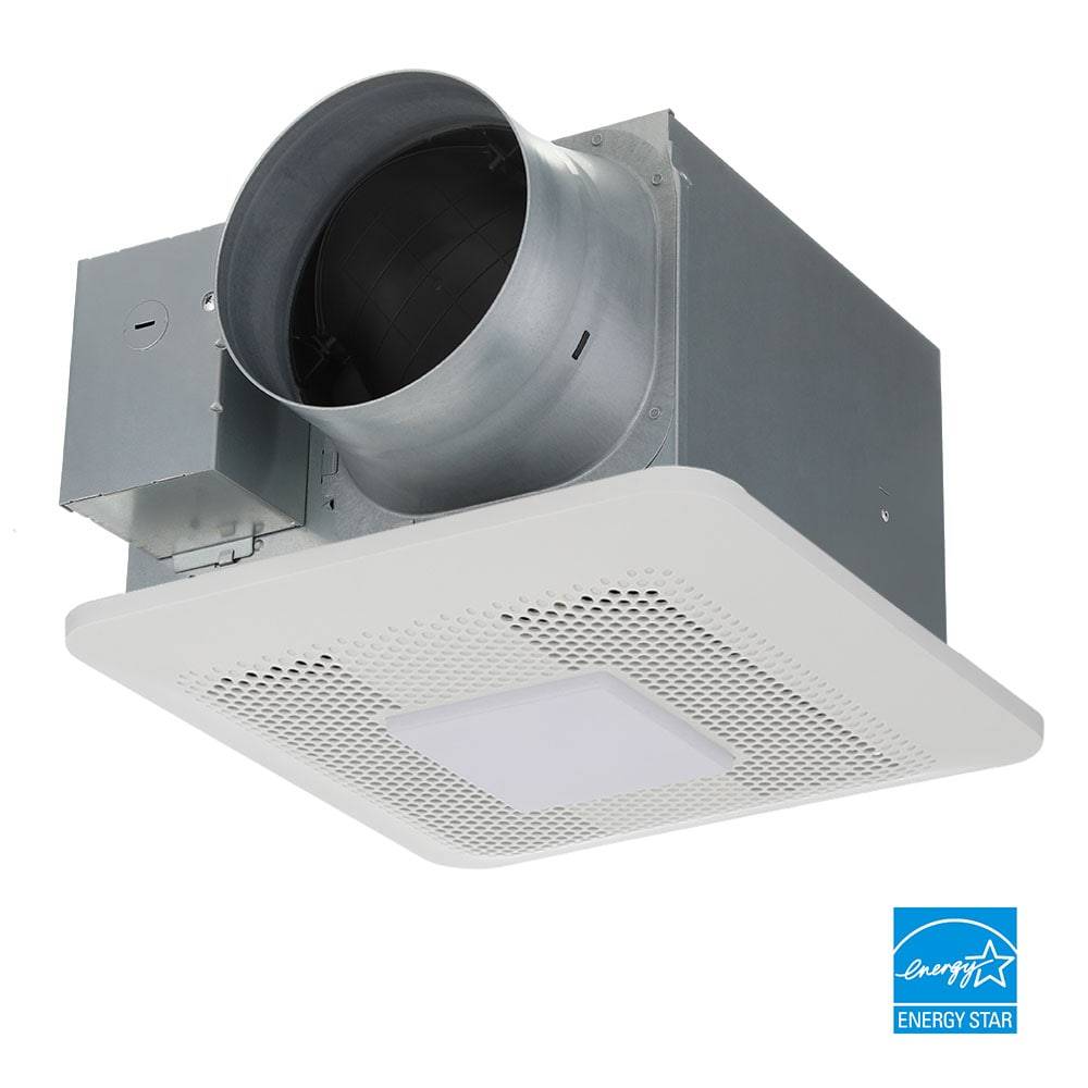 Panasonic WhisperChoice DC 0.3-Sone 150-CFM White Lighted Bathroom Ventilator Fan, ENERGY STAR | RG-C1315LA