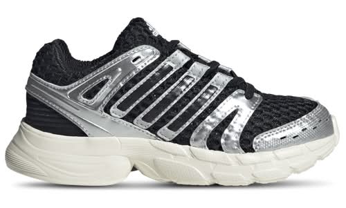 Adidas Kids Adistar Control 5 - Boys' Preschool Shoes Core Black/Silver Metallic/Grey Size 03.0
