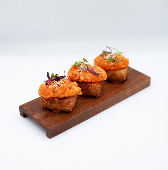 Spicy Salmon Crispy Rice