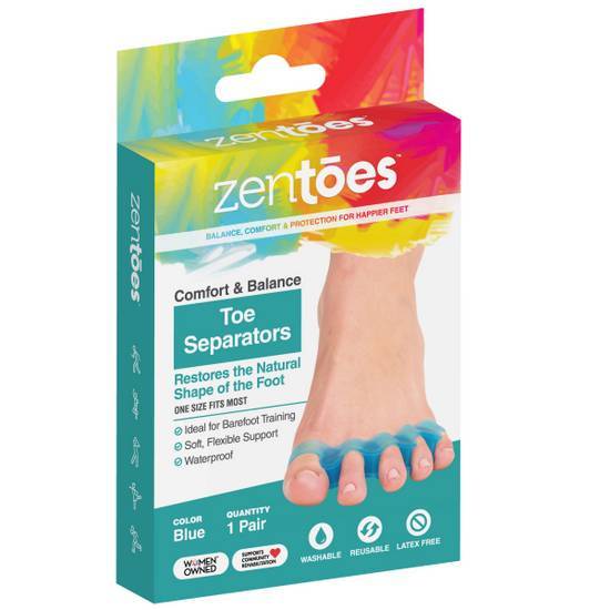 Zentoes Silicone Toe Separators For Correct Toe Alignment