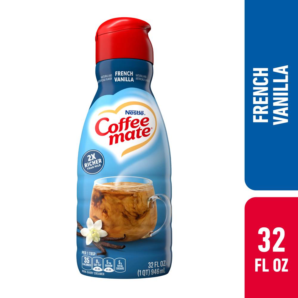 Coffee Mate Coffee Creamer, French Vanilla (32 fl oz)