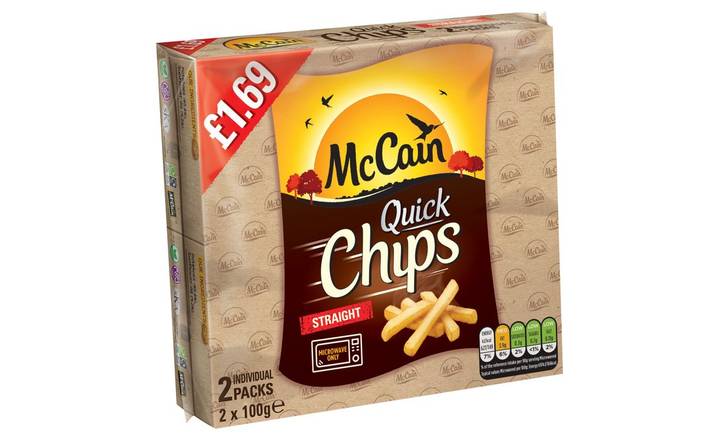 McCain Quick Chips Straight Cut 2 Pack (405950)