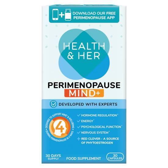 Health & Her Perimenopause Mind+ Capsules (30 ct)