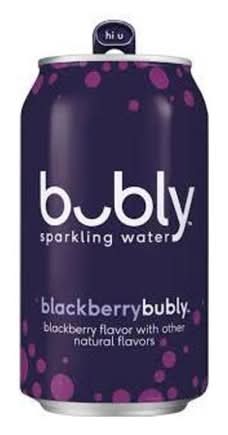 Bubly Blackberry Sparkling Water 16oz Can