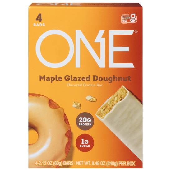One Maple Glazed Doughnut Flavored Protein Bar