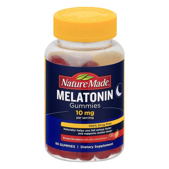 Nature Made Melatonin Gummies (60 ct ) (strawberry)
