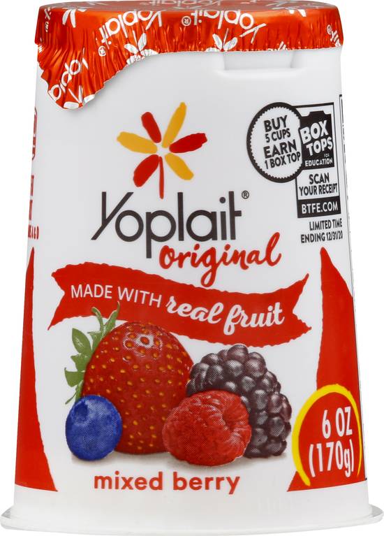 Yoplait Original Low Fat Mixed Yogurt (berry )