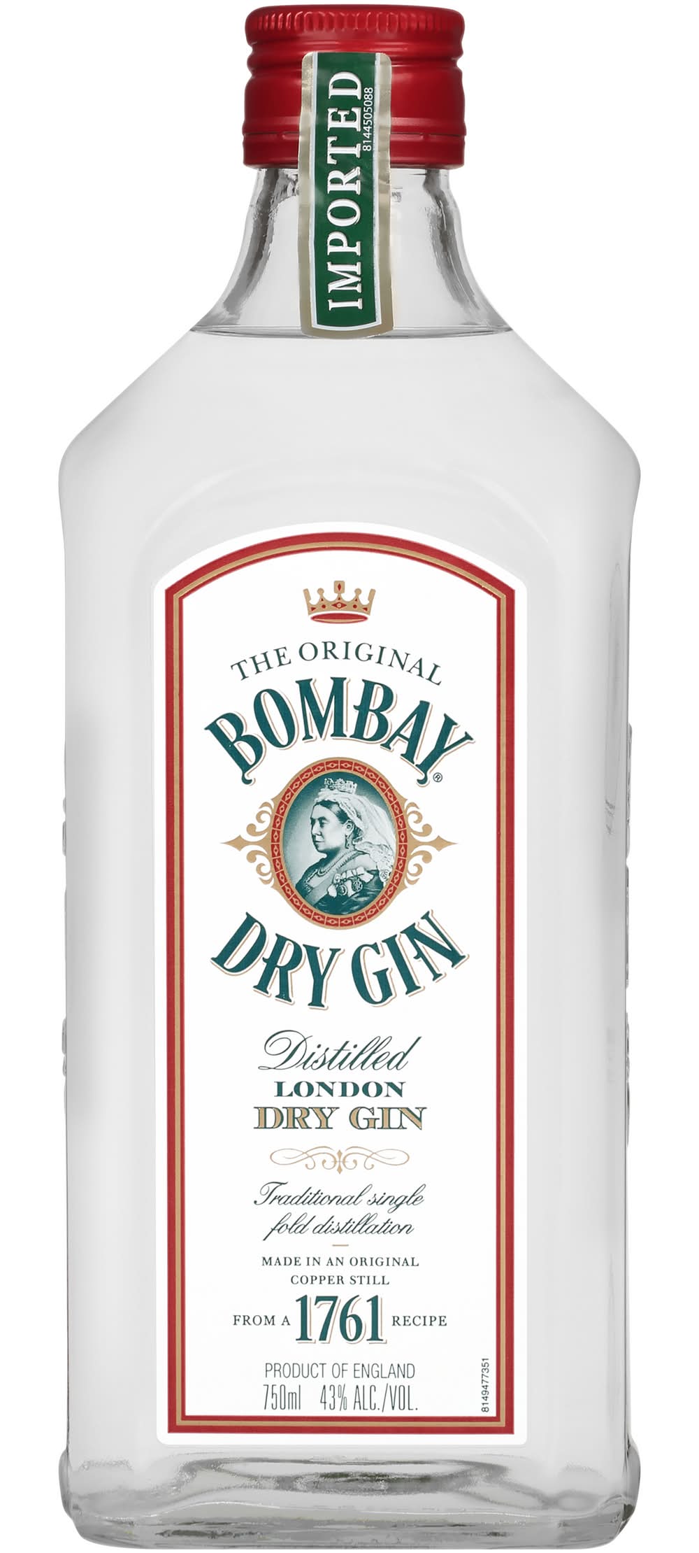 Bombay Sapphire Distilled London Dry Gin (750 ml)