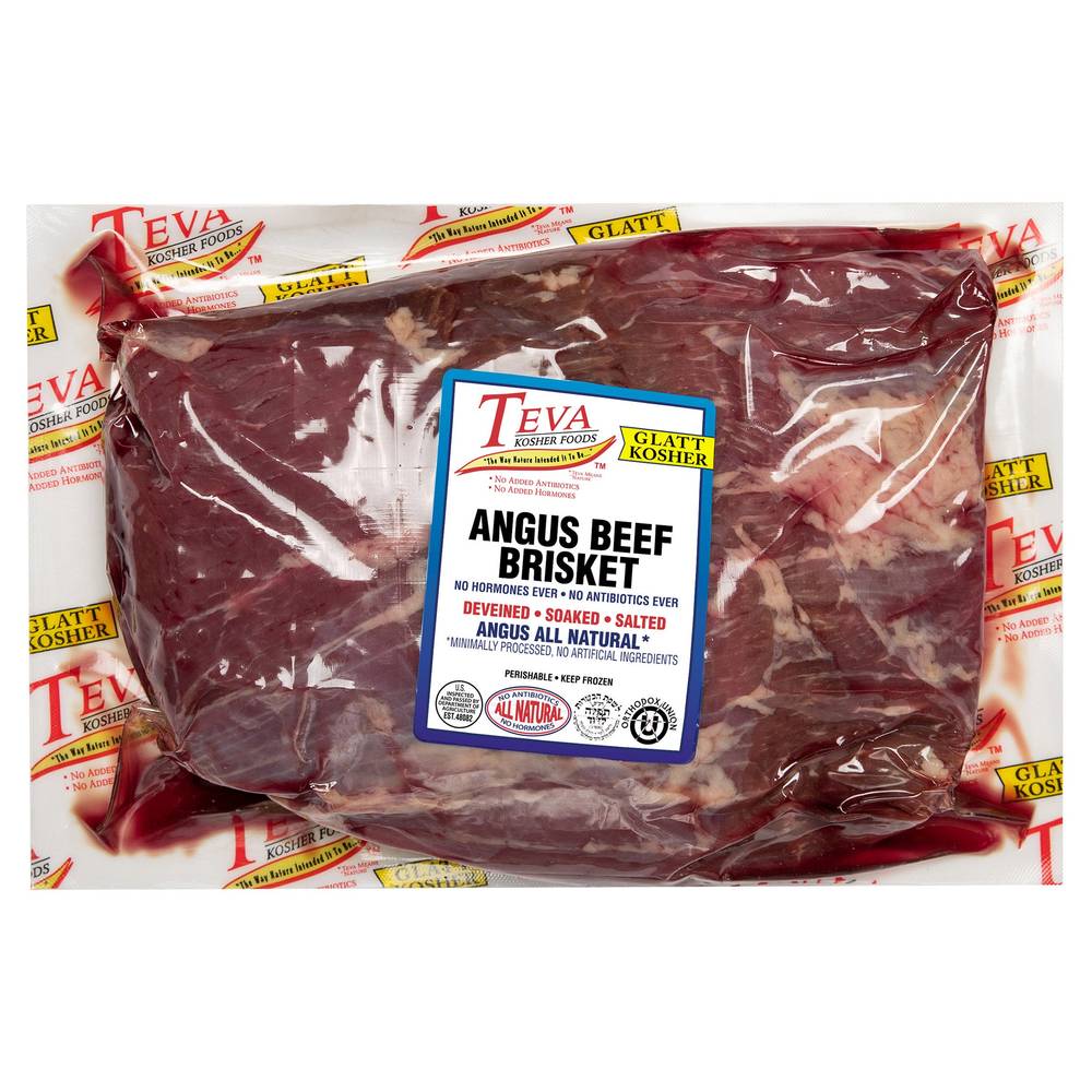 Teva Kosher Foods Glatt Angus Beef Brisket