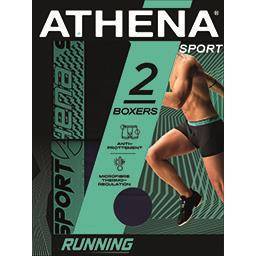 Athena - Boxers Sport Running noir taille 5