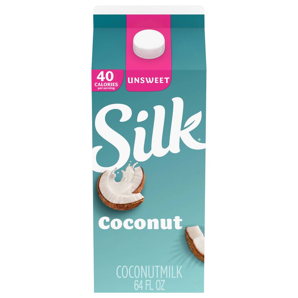 Silk Dairy Free Unsweet Coconutmilk (64 fl oz)