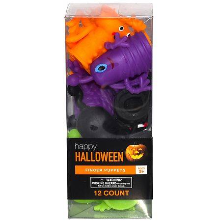Happy Halloween Finger Puppet - 12.0 ea