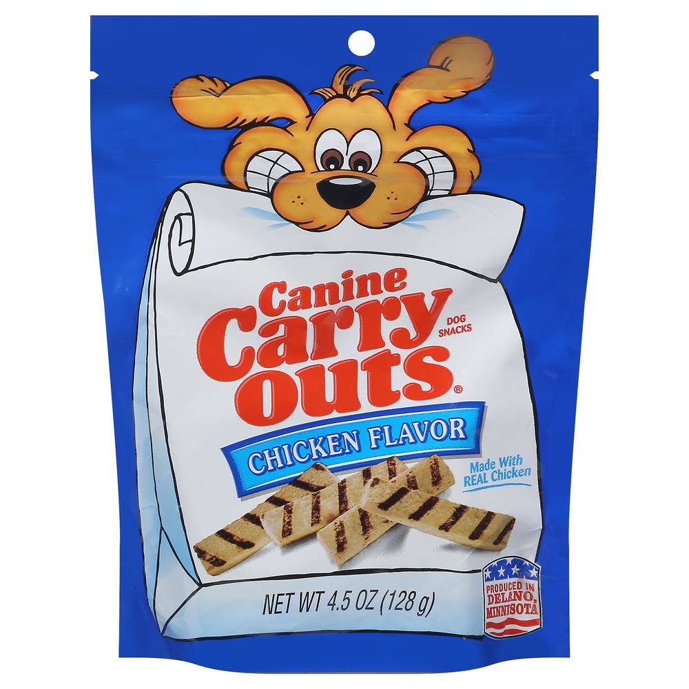 Canine Carry Outs Chicken Flavor Dog Snacks