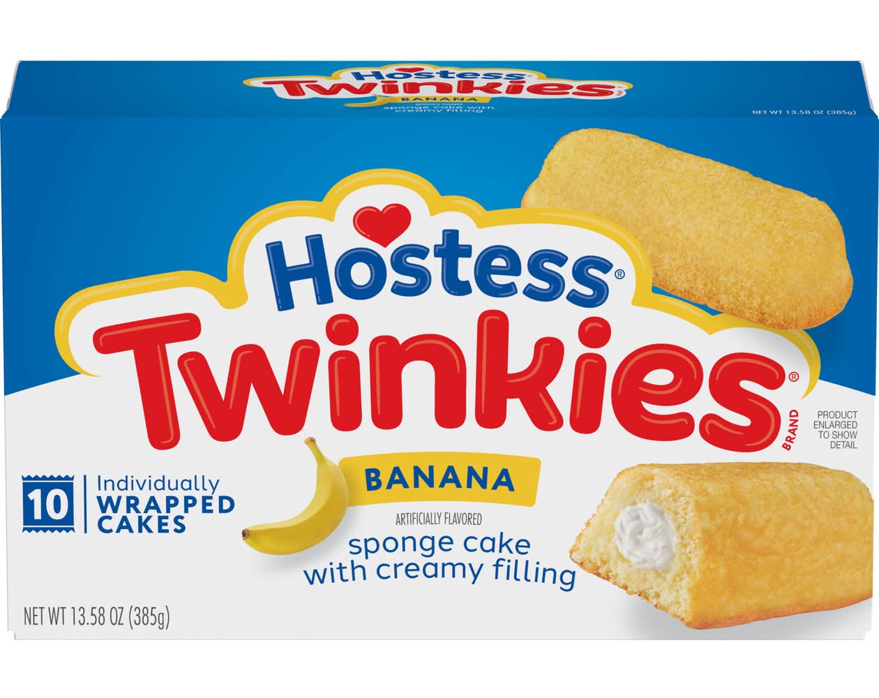 Hostess Twinkies Banana Flavored Sponge Cake (13.58 oz)