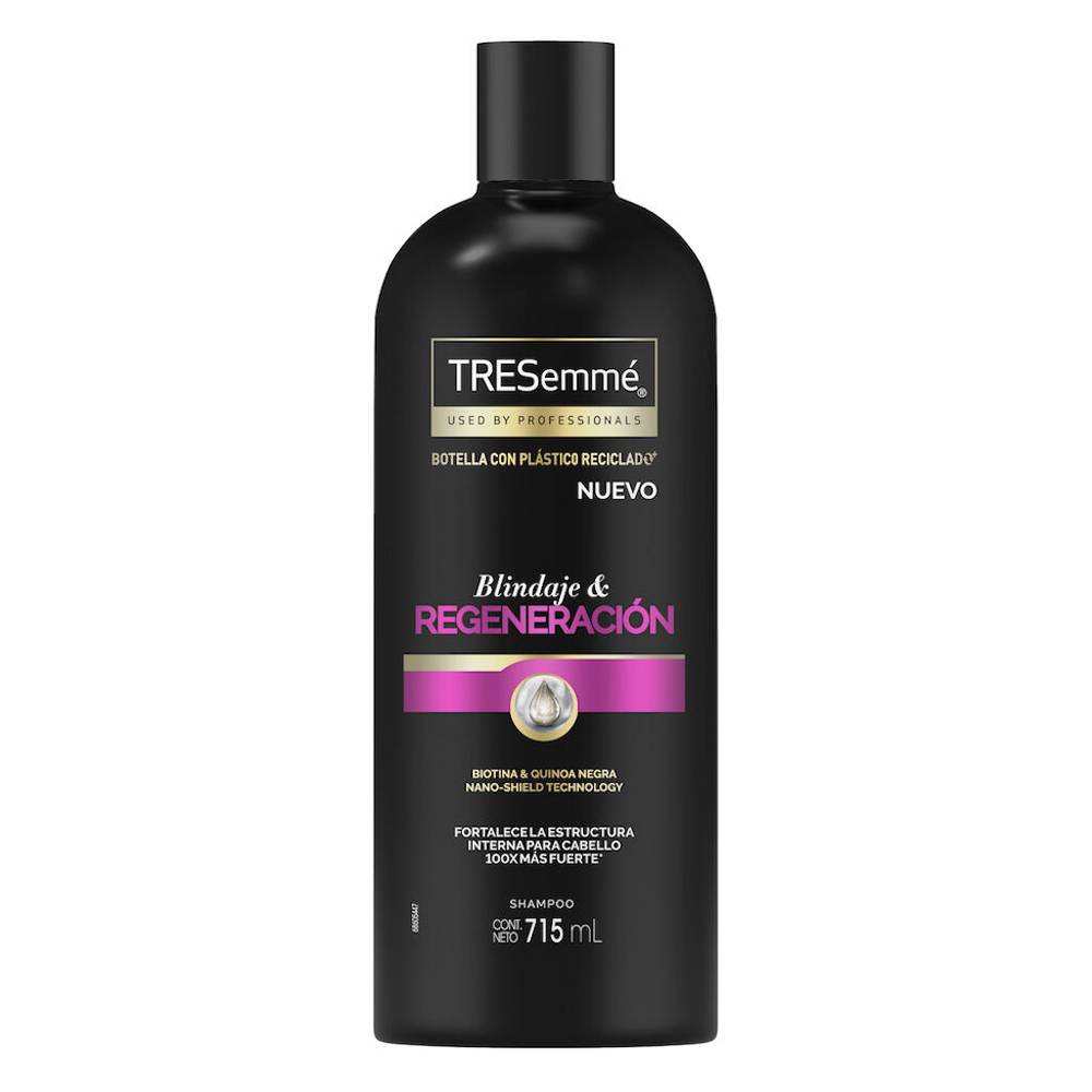 Tresemmé shampoo blindaje de regeneración (botella 715 ml)