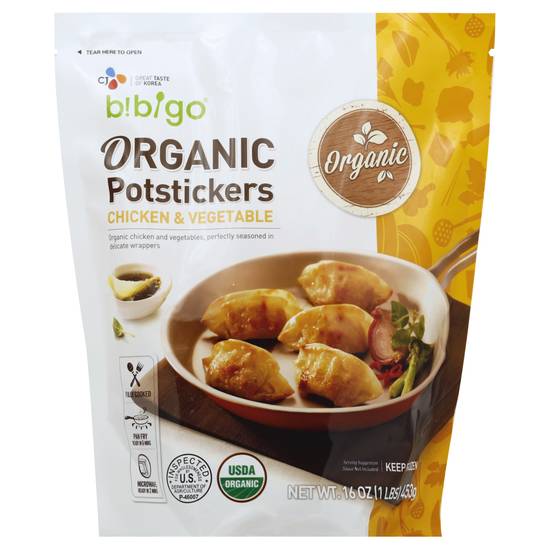 Bibigo Organic Chicken and Vegetable Potstickers (16 oz)