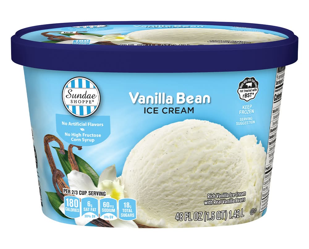 Sundae Shoppe Vanilla Bean Ice Cream