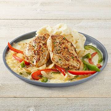 Sizzling Chicken & Cheese