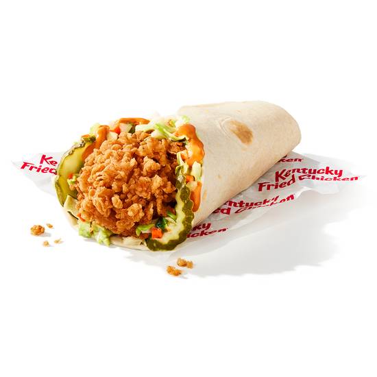 Spicy Slaw KFC Wrap