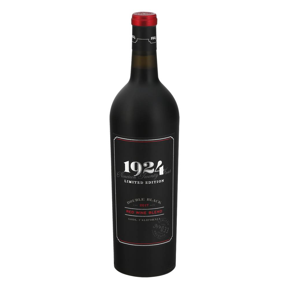 1924 Double Black Red Wine Blend (750 ml)