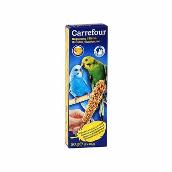 Carrefour Barritas para Periquitos con Frutas 2x30g