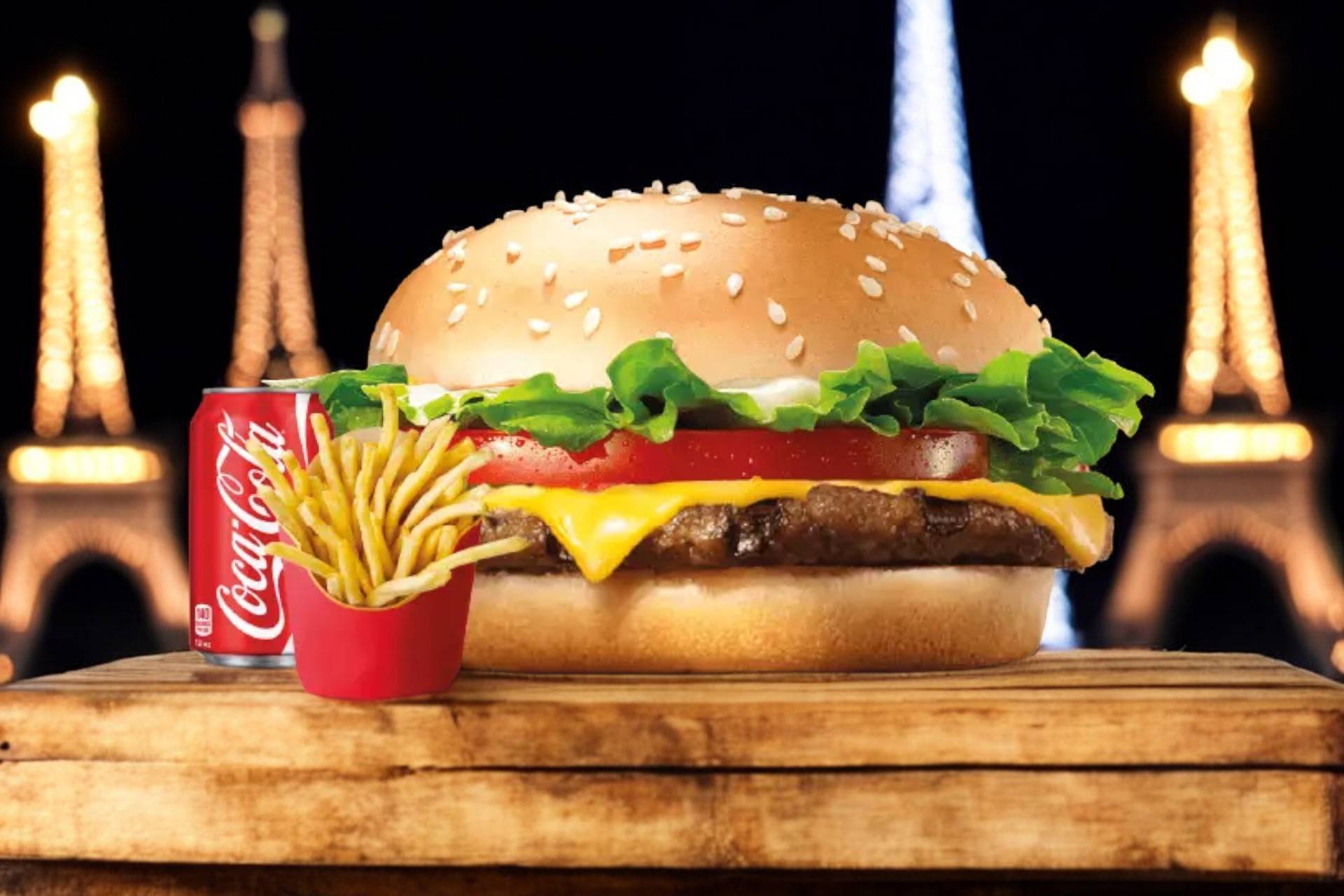 Menu Cheese Burger🍔 🍟🔥