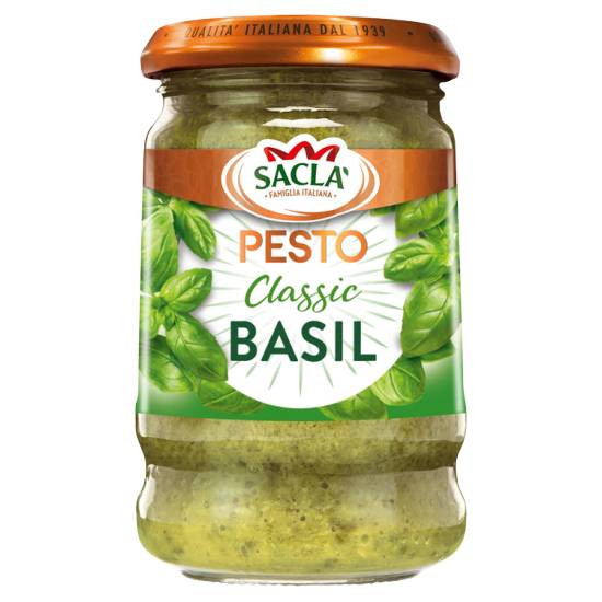 Sacla' Classic Basil Pesto (190g)