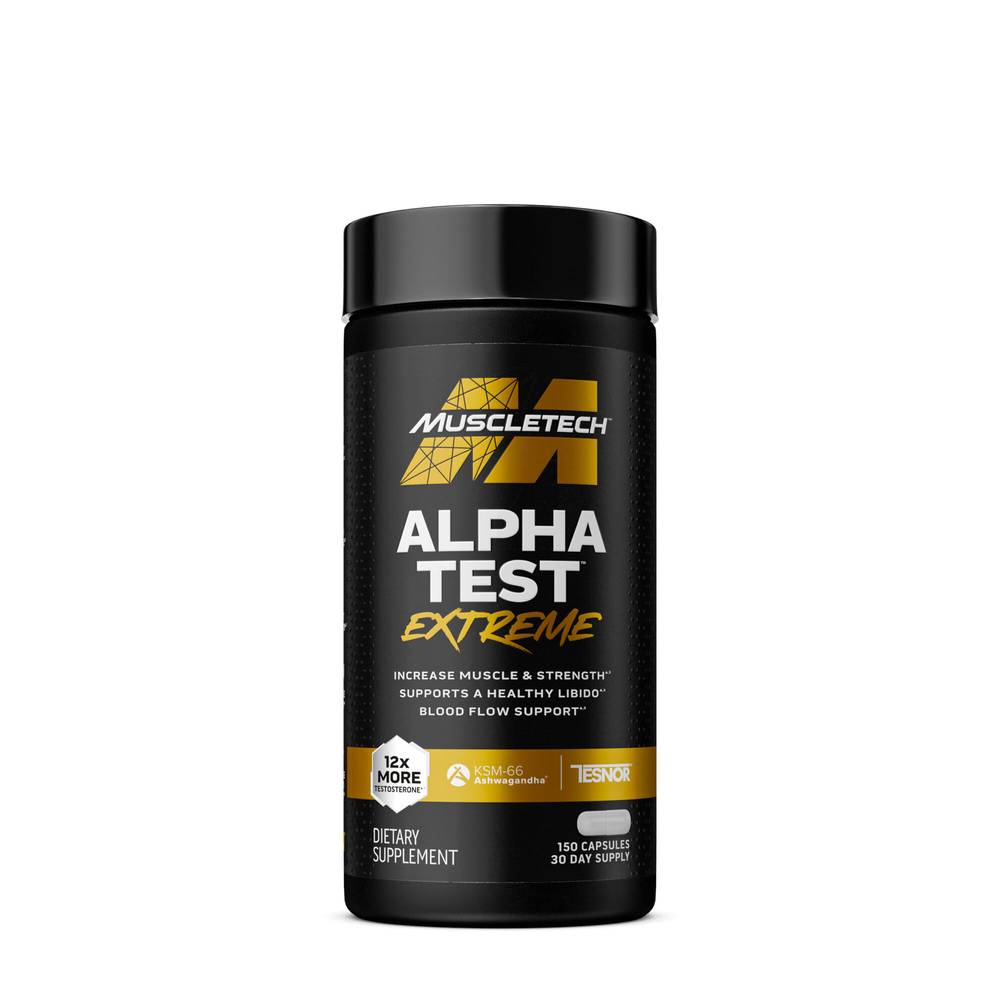 Alpha Test Extreme - 150 Capsules (30 Servings)