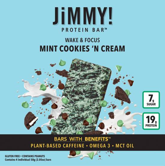 JiMMY! Mint Chocolate Cookies and Cream - 4 pk